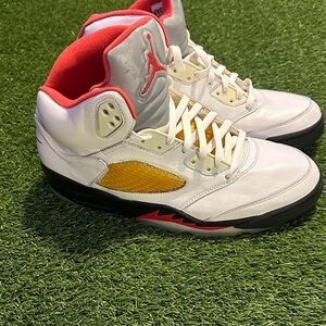 Air Jordan Nike Retro 5 “Fire Red” 2019 Mens Size 13 Used